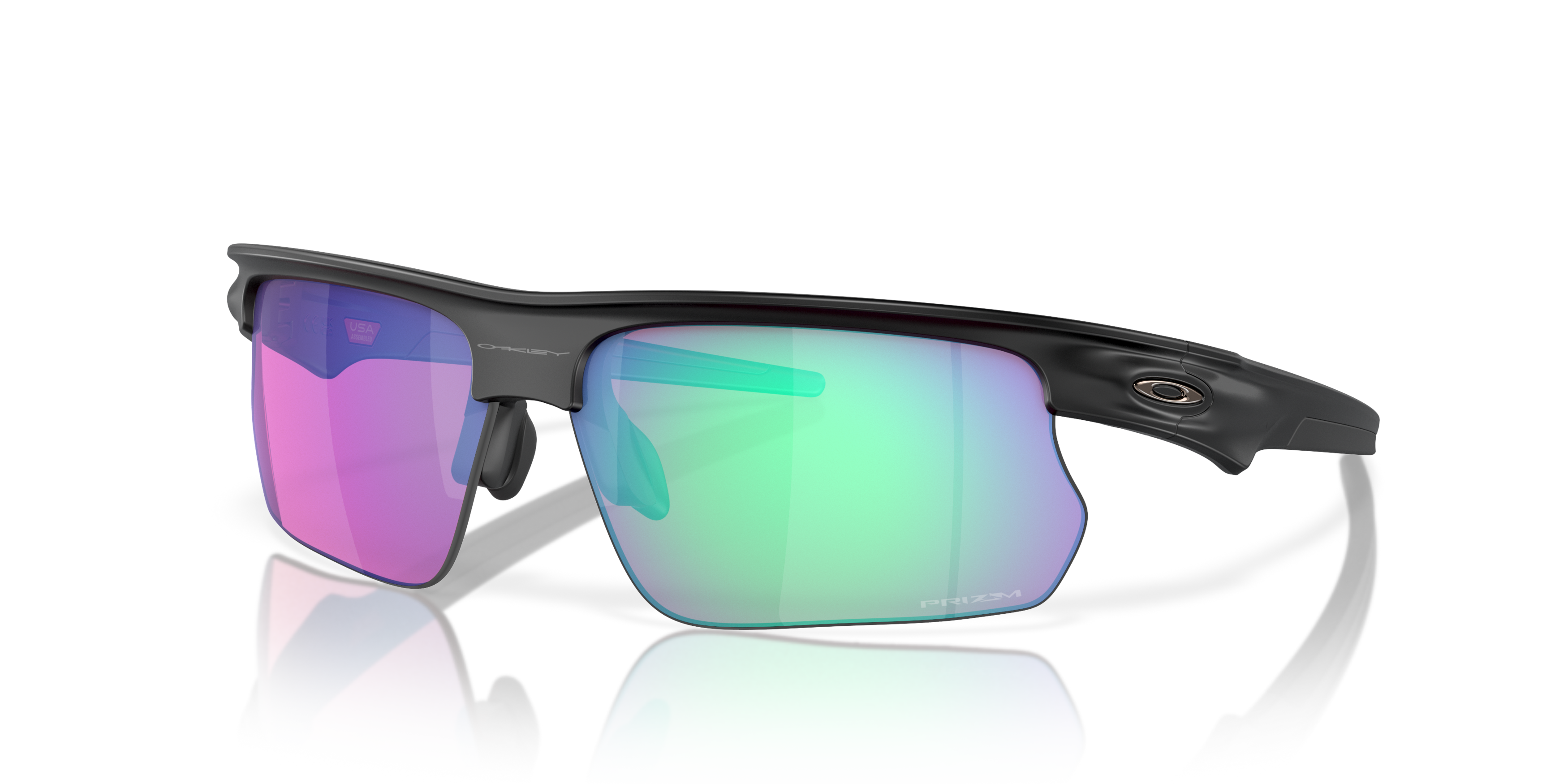 BiSphaera Matte Black w Prizm Golf Sunglasses OAKLEY Sunglasses Unisex BLACK Golf Town Limited